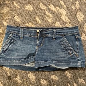 A&F Jean shorts new! Size 0 and amazing!